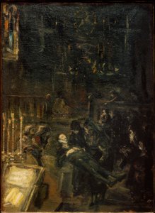 Aufbahrung Don Giovannis بواسطة ماكس Slevogt