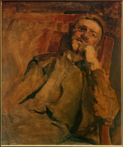 صورة ذاتية على الكرسي بواسطة ماكس Slevogt