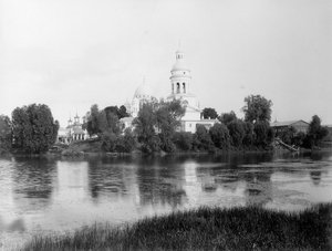 كاتدرائية المخلص كاتدرائية المعرض القديم ، نيجني نوفغورود ، روسيا ، 1896