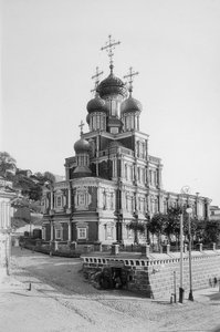 الكنيسة المولودة العذراء ، كنيسة ستروجانوف ، نيجني نوفوغورود ، روسيا ، 1896.