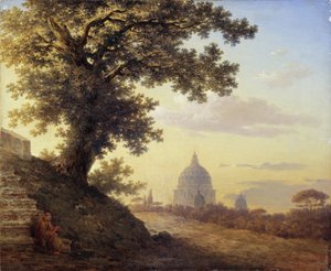 The Torquato Tassos Oak في روما ، 1848
