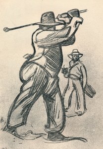 لاعب الجولف ، c1920 ، 1923