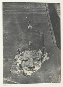 إبسامبول ، العملاق الغربي لسبيوس دي فريه ، النوبة ، 184951 ، طُبع عام 1852. بواسطة ماكسيم دو كامب