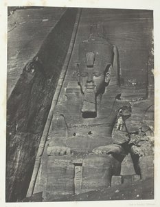 إبسامبول ، Colosse Oriental Du Grand Spéos De Phrè ، النوبة ، 184951 ، طُبع 1852. بواسطة ماكسيم دو كامب