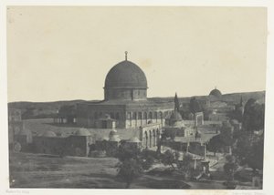 القدس، مسجد عمر؛ فلسطين بواسطة ماكسيم دو كامب
