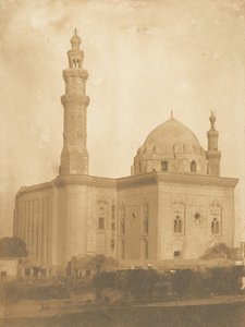 مسجد السلطان حسن ، ميدان رومليش ، القاهرة ، ١٣ ديسمبر ١٨٤٩. بواسطة ماكسيم دو كامب