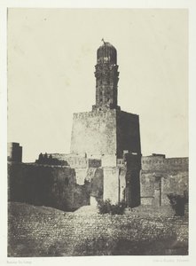مسجد الخليفة حكيم بامر الله ، القاهرة ، 184951 ، طبعت 1852. بواسطة ماكسيم دو كامب