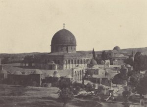 فلسطين. بيت المقدس. جامع عمر بواسطة ماكسيم دو كامب