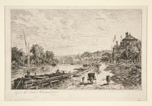 Bords de la Seine (شواطئ نهر السين) بواسطة مكسيم لالان