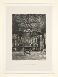لو صالون روج (الغرفة الحمراء) ، رر. 5 من جناح Chez Victor Hugo (Victor Hugo بواسطة مكسيم لالان