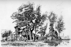 Les Acacias، c1850-1895 1924 بواسطة مكسيم لالان