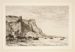 شاطئ الأبقار السوداء؟ Villers (Calvados) (شاطئ Black Cows في Villiers [Cavaldos]) بواسطة مكسيم لالان