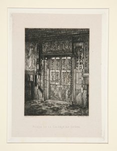 Porte de la galerie de ch؟ ne (باب معرض البلوط) ، رر. 8 من جناح Chez Victor Hugo (Victor Hugo