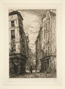 Rue des Marmousets (باريس القديمة) بواسطة مكسيم لالان