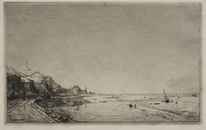 منظر من Port du Dives (Calvados) بواسطة مكسيم لالان