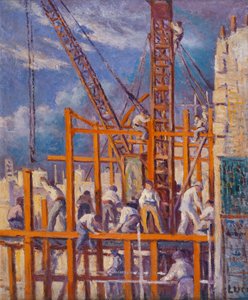 مواقع البناء في باريس ، Boulevard de la Madeleine ؛ The Chantiers de Paris، Boulevard de la Madeleine، بواسطة ماكسيميلين لوس