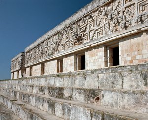 قصر الحاكم ، القرن السادس بواسطة المايا المايا