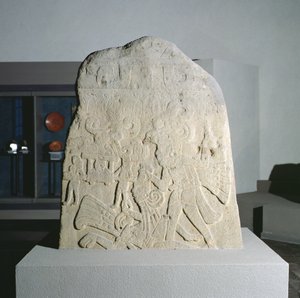 شاهدة 21 من إيزابا ، تشياباس ، المكسيك ، الفترة الكلاسيكية المبكرة (300-600 م) (حجر) بواسطة المايا المايا
