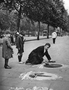 فنان الرصيف ، إمبانكمينت ، لندن ، 1926-1927 بواسطة ماكليش
