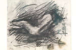 أنثى عارية بواسطة ميداردو روسو