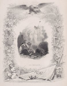 المريض ، من أغاني بيرانغر ، 1829