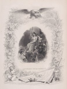 آلهة الحرية ، من أغاني بيرانغر ، 1829