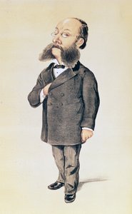بول جوليوس رويتر ، رسوم متحركة من Vanity Fair ، 1872 لون ليثو