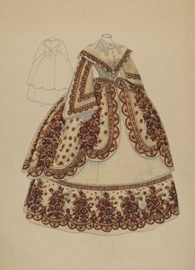 فستان ، ج. 1936.