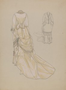 فستان الزفاف ، ج. 1936.