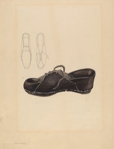 قبقاب المرأة ، ج. 1936.