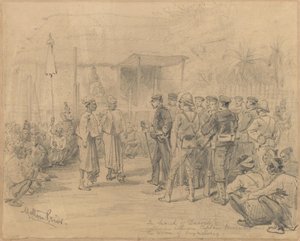 بحثًا عن Dacoits ، c.1885 بواسطة ميلتون بريور