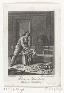 بطرس الأكبر في زاندام ، 1697