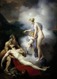 فينوس سكب بلسم على جرح أينيس ، ج. 1805-1810. بواسطة ميري جوزيف بلونديل