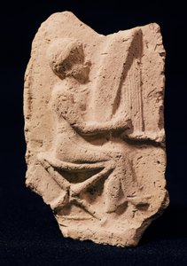 عازف القيثارة ، 1830-1600 ق بواسطة بلاد ما بين النهرين