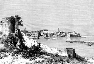 الرباط وفم نهر بو رقراق ، المغرب ، 1895.