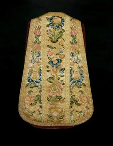 الكاهن Chasuble حوالي عام 1730 (نسيج) بواسطة المدرسة المكسيكية