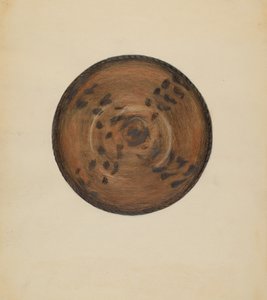 طبق فطيرة ، ج. 1936.