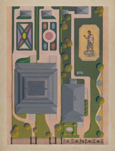 ورد وحدائق خضراء ، ج. 1936.