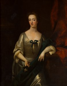 صورة لشارلوت ليدي ميدلتون (1679-1731) ، 1699-1731 (زيت على قماش) بواسطة مايكل (دائرة) دال