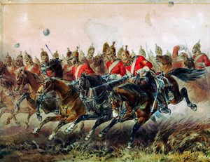 تهمة اللواء الخفيف خلال معركة بالاكلافا ، 1854