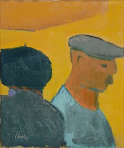 يوم السوق، 2017 (زيت على الكتان)