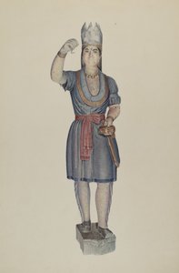 متجر سيجار هندي ، ج. 1938.