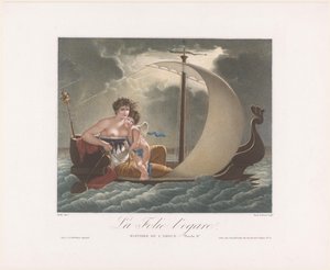 تجسيدًا للحماقة (Pazzia) ، يخدع أمور La Folie l'égare. (العنوان على العنصر) بواسطة جان بابتيست ماليت