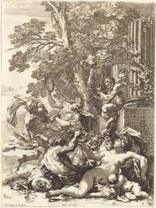 Bacchante مع Sleeping Child بواسطة ميشيل دوريني