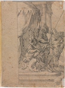 بانثيا قبل سيروس مقابل ، 1655-1660. بواسطة ميشيل دوريني