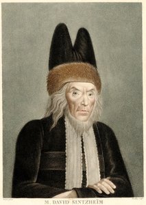 صورة ديفيد سينتزهايم 1745-1812 ، 1800s.