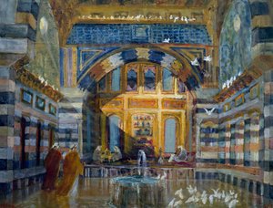 مدخل المبنى بواسطة ميشيل كورشي