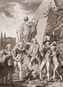 ميشيل بيكينوت (1747-1814). رموز الفلسفة والوطنية ، الرابحون على شيطان التحيزات - الفلسفة والوطنية المنتصرون في شيطان التحيز - بقلم ميشيل بيكينوت (1747-1814). بواسطة ميشيل بيكينوت