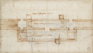 تصميم غرفة بقايا ، c1490-1560 بواسطة مايكل أنجلو بوناروتي