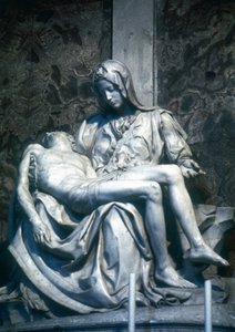 بيتا ، 1498-1500 بواسطة مايكل أنجلو بوناروتي